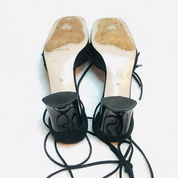 Kenneth Cole made in Italy suede fringe heel 6 - Picture 7 of 8